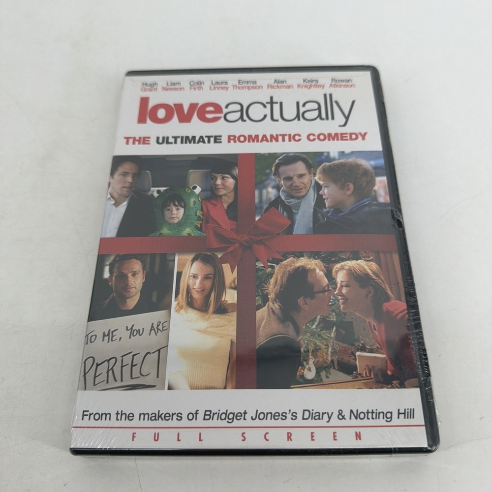 Love Actually (DVD) New Sealed Grant Neeson Firth Linney Thompson Atkinson
